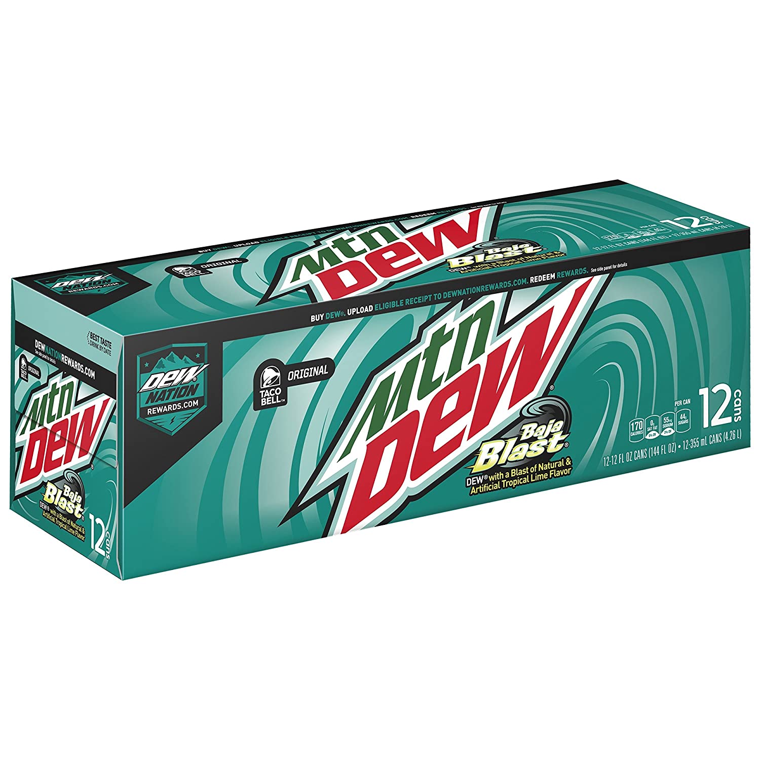 Mountain Dew Baja Blast (12x355ml) (Sweet Things)