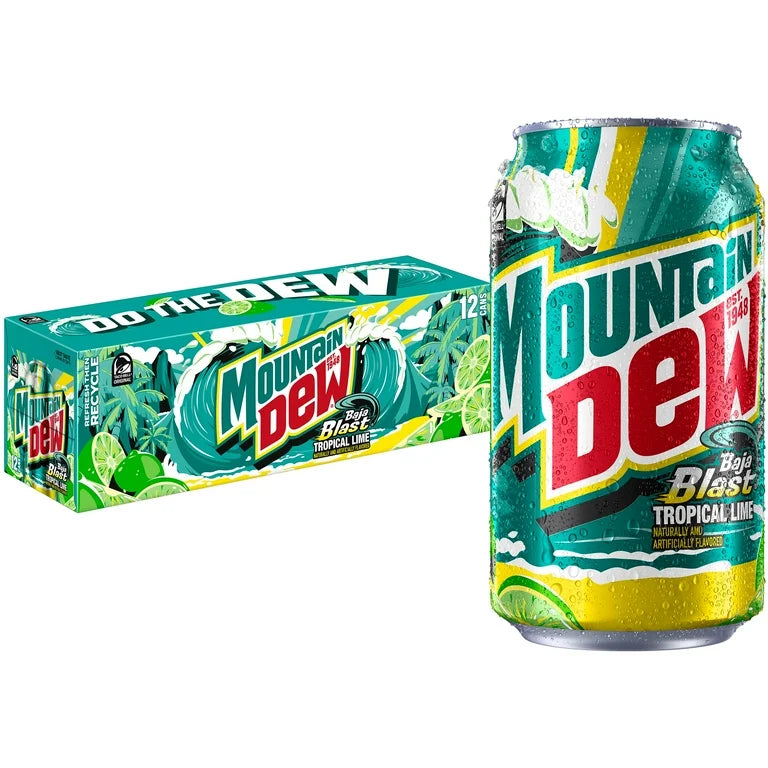 Mountain Dew Baja Blast (12x355ml)