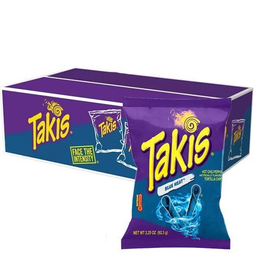 Takis Blue Heat Box (18x100G) (Sweet Things)