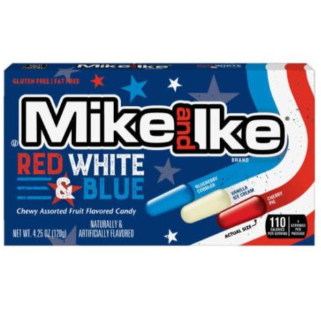 Mike & Ike Red/White/Blue