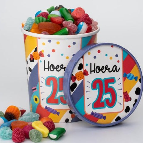 25-Jaar Candy Bucket