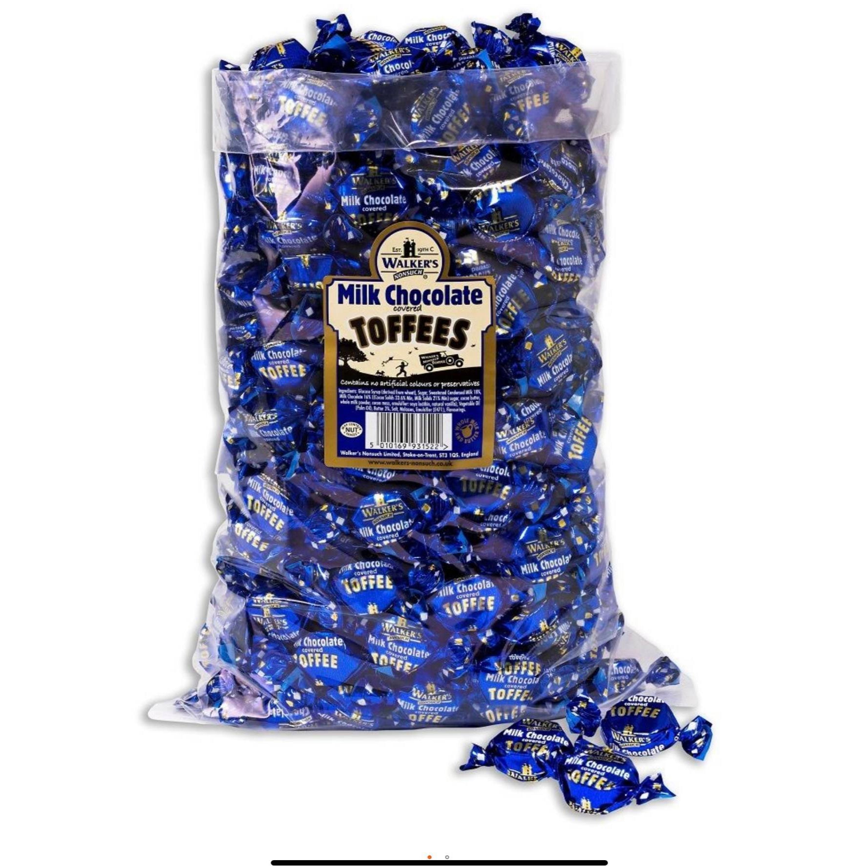 Milk Chocolate Covered 2,5kg (Sweet Things)