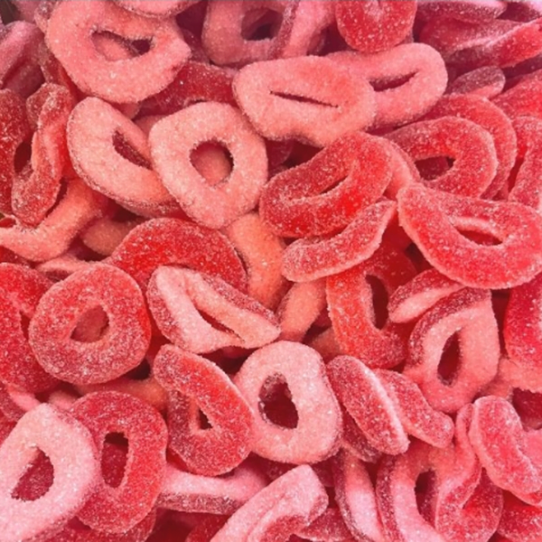 Aardbei Ringen Gesuikerd (Halal) (Sweet Things)