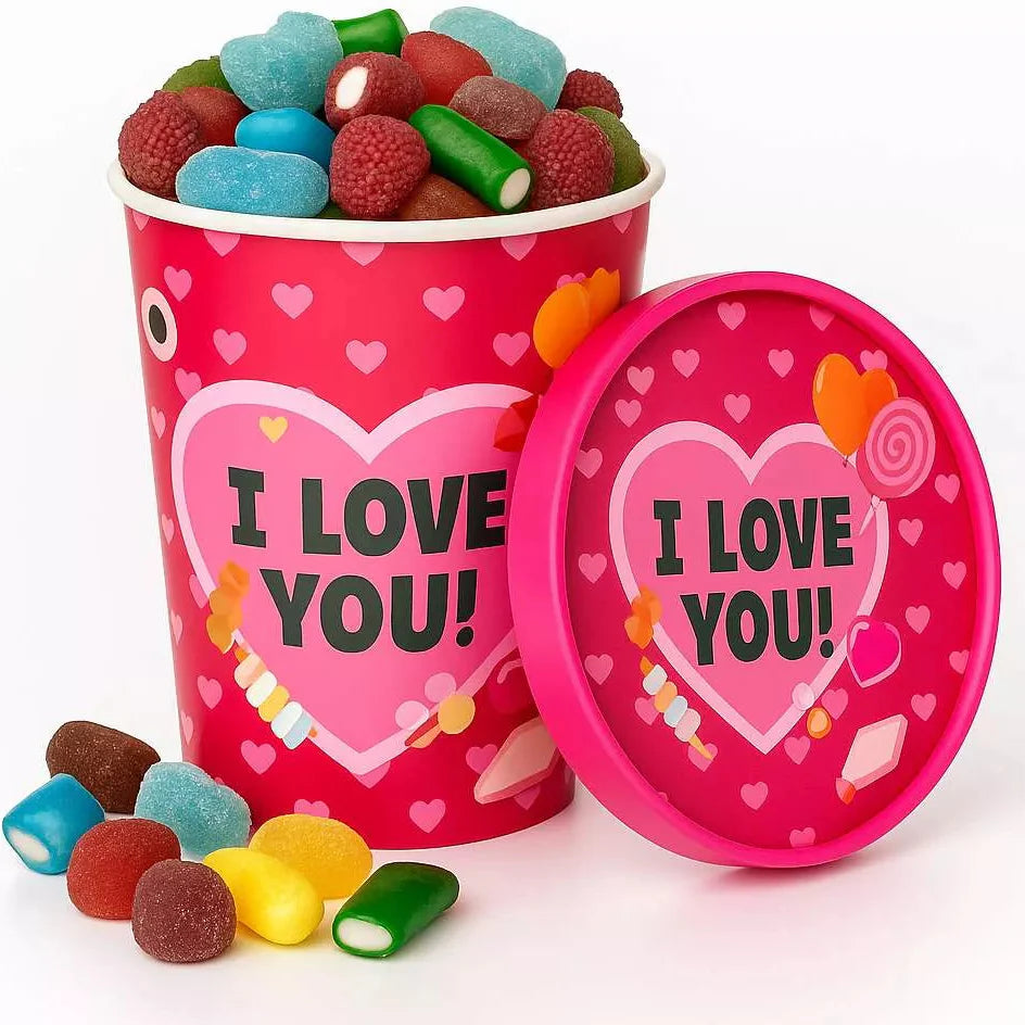 I love you - Candy Bucket