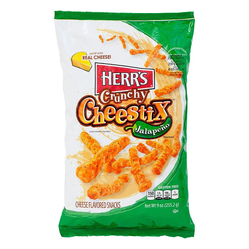 Herr’s Cheestix Jalapeño (Sweet Things)