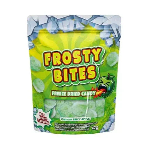 Frosty Bites Freeze Dried Candy Gummy Spicy Apples