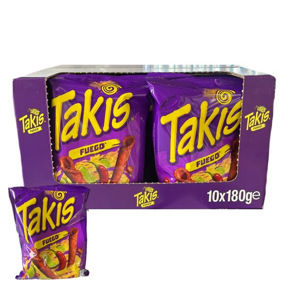 Takis Fuego Box (10x180G) (Sweet Things)