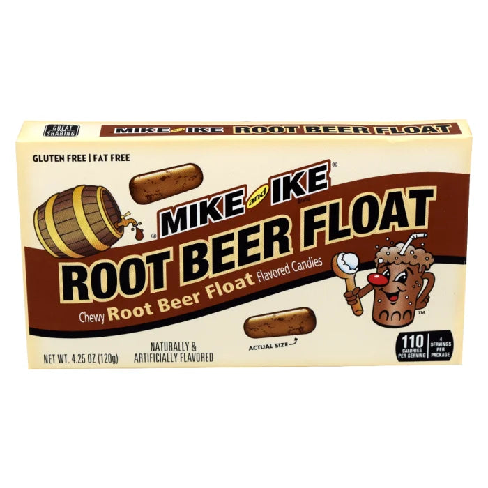 Mike and Ike Root Beer Float