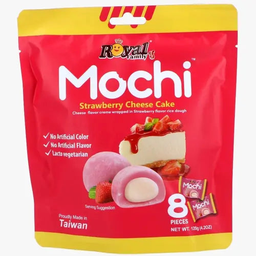 Mochi Strawberry Cheesecake (Sweet Things)