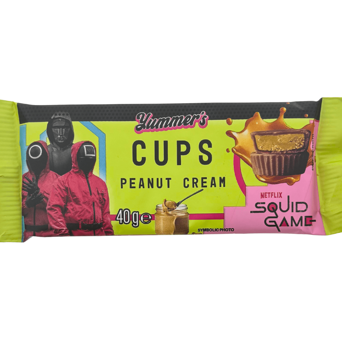 Squid Game Milk Chocolate Peanut Butter Cups 40gr