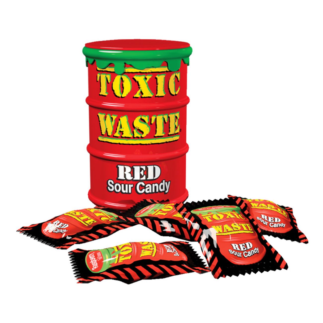 Toxic Waste Red Sour Candy (Sweet Things)